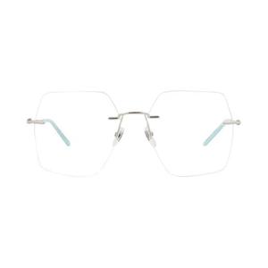 Солнцезащитные очки Gucci Square Optical Glasses 'Серебряный/Прозрачный'