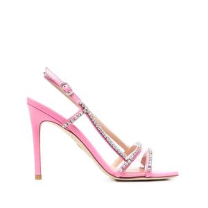 Босоножки Mondrian Glam 100 с кристаллами