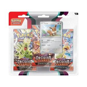 Коллекционные карточки Pokémon Scarlet & Violet: Obsidian Flames 3 Pack Blister 'Иви'