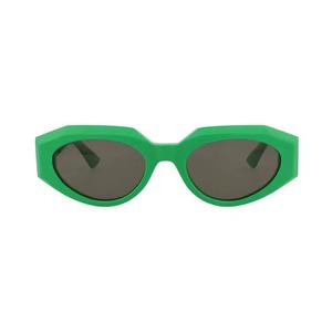 Bottega Veneta Круглые солнцезащитные очки 'Green'