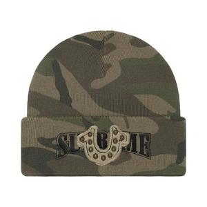 Бини Supreme x True Religion Beanie 'Olive Camo'