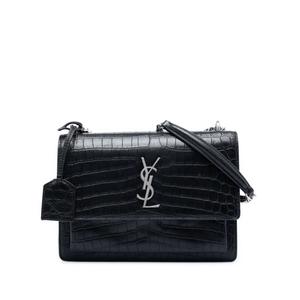 Сумка через плечо Medium Croc Embossed Leather Monogram Sunset (2017 год)