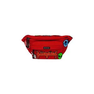 Сумки-кошельки Balenciaga Explorer Belt Bag With Animation Patches 'Red'