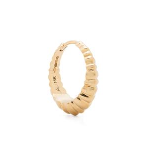 Серьга Fluted Crescent из желтого золота