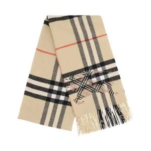 Шарфы Burberry Mu G Check Ekd X Stitch Scarf «Песочный»