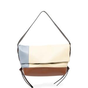 Сумка на плечо в стиле колор-блок
