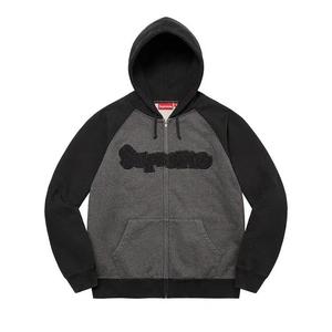 Толстовки на молнии Supreme Gonz Appliqué Zip Up Hooded Sweatshirt «Black»