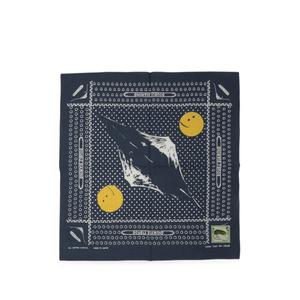 Шарф Fastcolor Selvedge с графичным принтом
