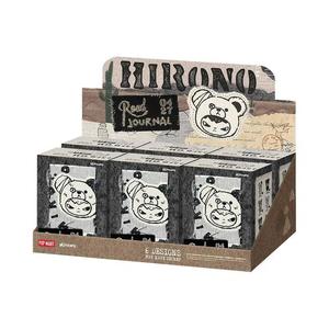 Плюшевые игрушки Pop Mart Hirono Road Journal Series Плюшевая кукла-подвеска Закрытый кейс (6 слепых коробок) 'Тайна'