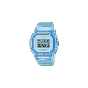BGD-565SJ-2 Женские цифровые часы с синим смоляным ремешком