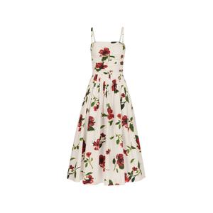 Поплиновое платье hibiscus