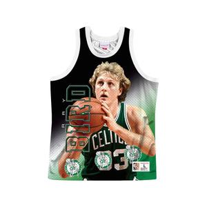 Топ NBA Tank Behind The Back Boston Celtics Larry Bird