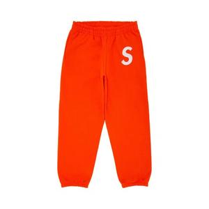 Спортивные штаны Supreme S Logo Sweatpant «Ярко-оранжевый»