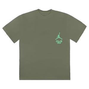 Футболки Cactus Jack by Travis Scott x Air Jordan Highest T-Shirt 'Green'