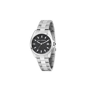 【Гарантия 2 года】Женские серебряные кварцевые часы KARL LAGERFELD 35 мм Essential R0553101508