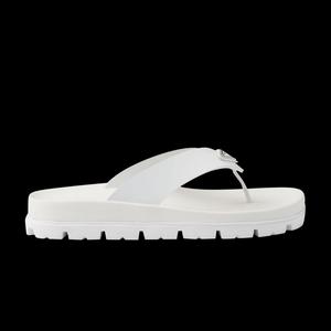 Слайды Prada Wmns Rubber Thong Sandal 'White'