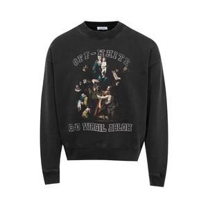 Свитеры Off-White Mary Skate Crewneck 'Black/White'