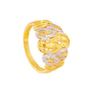 HABIB 916/22K кольцо из желтого и белого золота 6200027YW(R)