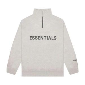 Полузип-свитеры Fear of God Essentials Half Zip Pullover 'Oatmeal'