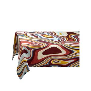 Льняная скатерть Sateen Waves