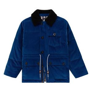 Парки Aimé Leon Dore x Drake's Corduroy Expedition Parka «Королевский синий»