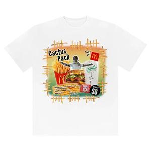 Футболки Cactus Jack by Travis Scott x McDonald's Cactus Pack Vintage Bootleg T-Shirt II 'White'
