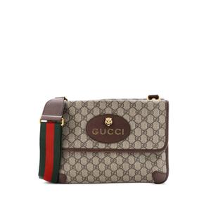 Сумка через плечо Neo Vintage Flap Messenger GG Coated Canvas Medium