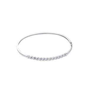 LITZ 18K Белое золото Бриллиантовый браслет DD45