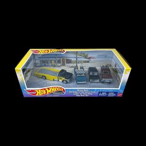 Игрушки и наборы для игр Hot Wheels Premium Horizon Hauler 1978 Dodge Custom '62 Pickup Set