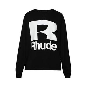 Футболки с длинным рукавом Rhude Petrol Long-Sleeve 'Vintage Black'