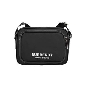 ECONYL Nylon Logo Print Paddy Crossbody Bag для мужчин, черный
