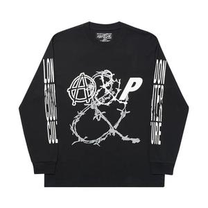 Футболки Palace Counter Culture Long-Sleeve 'Black'