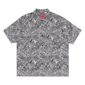 Рубашки на пуговицах Supreme Dollar Short-Sleeve Shirt 'Black'
