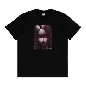 Футболки с коротким рукавом Supreme Red Eyes Tee 'Black'