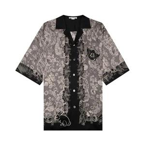 Рубашки на пуговицах Acne Studios Застегивающаяся рубашка 'Black/Ecru'