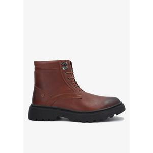 Мужские ботинки Dr Cardin Men Pillow Foam Faux Leather Lace-Up Boot Shoe TBP-6857