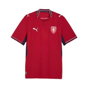 Джерси Puma Czech Republic 2026 Home Kit 'Темная вишня-Puma Navy'
