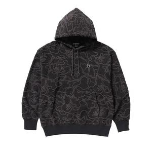 Худи BAPE Neon Camo Jacquard Relaxed Fit Pullover Hoodie 'Black'