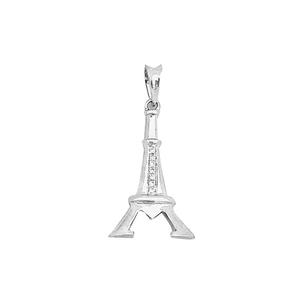 LITZ 18K Белое золото Бриллиантовая подвеска YF-YC12492