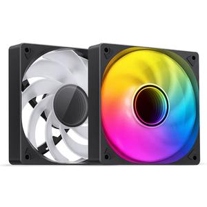 Jonsbo SL-120 120 мм реверсивный ARGB вентилятор - чёрный (одиночная упаковка)
