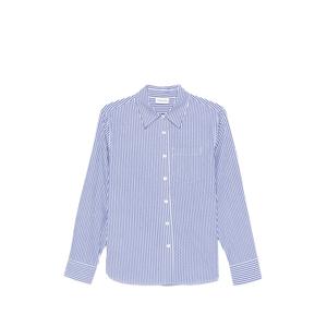 Декорированная рубашка в полоску