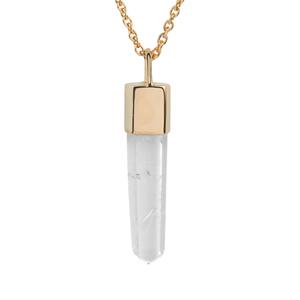 Колье lemurian с кварцем