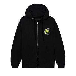 Толстовки на молнии Anti Social Social Club A Is For Zip Hoodie 'Черный'