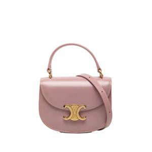 Сумка-сэтчел Mini Shiny Calfskin Besace Clea (2023 год)