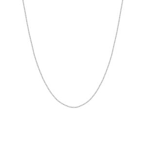 Tomei сверкающее колье, унисекс белое золото 585/14K