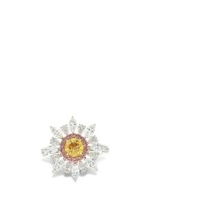 Кольцо с бриллиантами