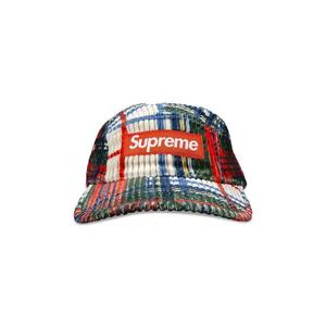Кепки Supreme Corduroy Camp Cap 'Plaid'