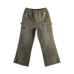 Карго брюки Amiri Cotton Cargo Pant 'Темно-оливковый'