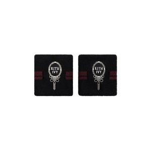 Повязки на голову Kith Ivy For Wilson Terry Stripe Wristbands 'Black'