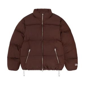 Пуховики Stussy Down Puffer Nylon 'Brown'